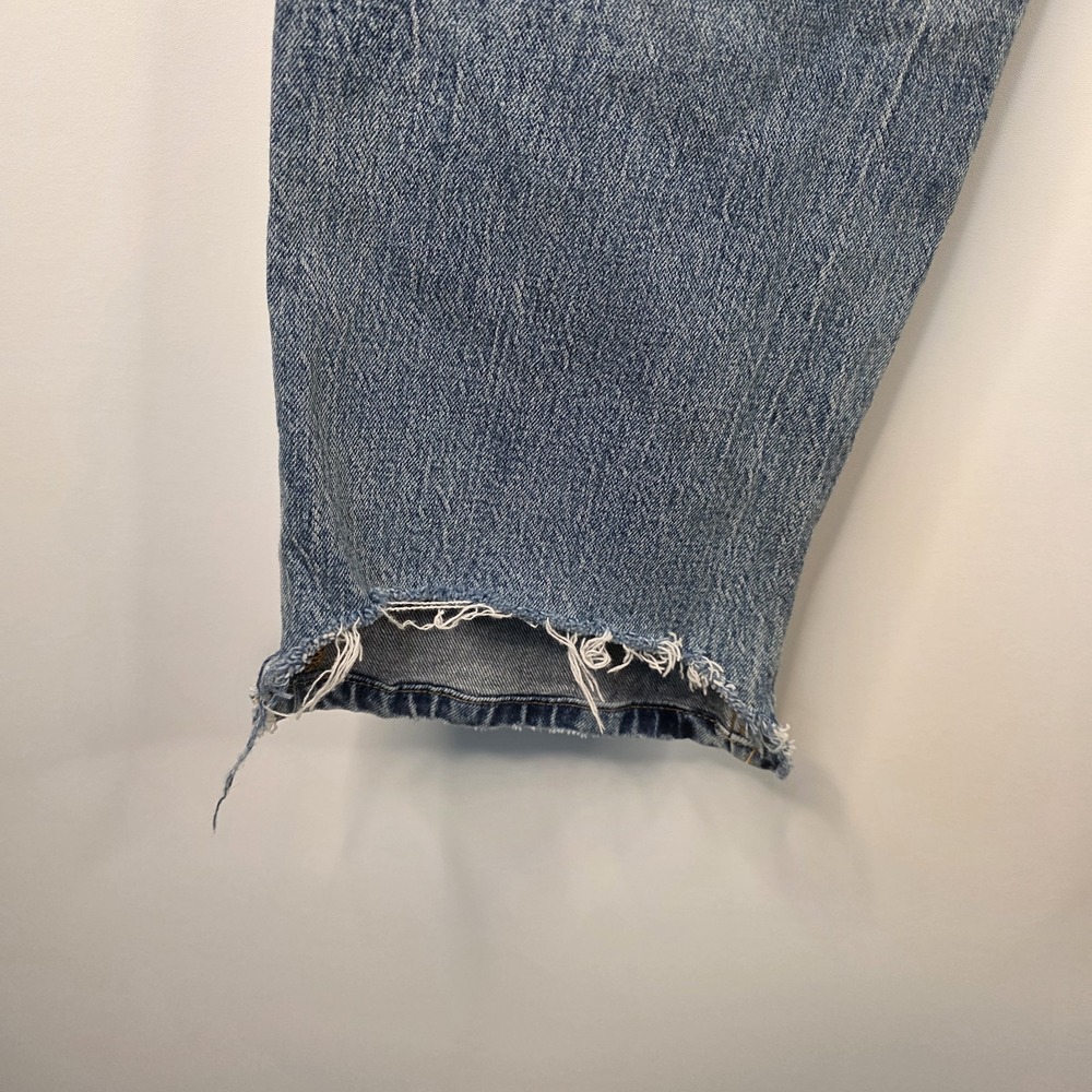 Pilcro Letterpress Anthropologie Women's Size 31 Distressed Denim Jeans Grunge - Picture 8 of 16